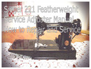Thumbnail Singer 221 Featherweight Service Adjuster Manual
