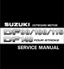 Thumbnail Suzuki Outboard Motor DF 90 100 115 140 Service Manual 