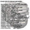 Thumbnail KOHLER SERVICE MANUALS MOTOR ENGINE REPAIR DOWNLOAD