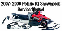 Thumbnail 2007- 2008 Polaris IQ Snowmobile Service Manual book ebook p