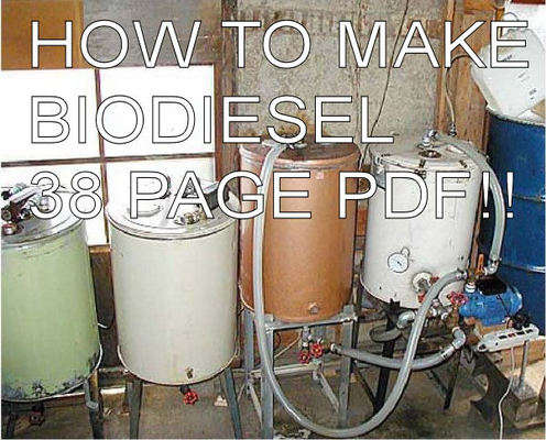 Product picture how to make biodiesel