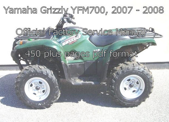 Product picture Yamaha YFM 700 FI Grizzly Service Manual