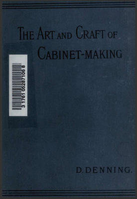 Product picture THE ART AND CRAFT OF CABINET-MAKING A Practical HandBoo
