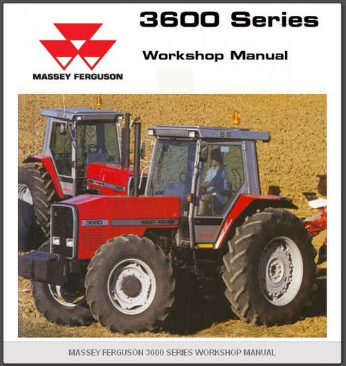Product picture Massey Ferguson MF 3600 Service manual Instruction Manual 
