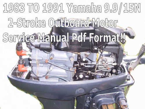 Product picture Yamaha 9.9 15N Outboard 2-Stroke Service Manual 