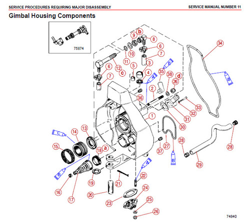Product picture Mercury MerCruiser Bravo Sterndrives Service Manual #11 