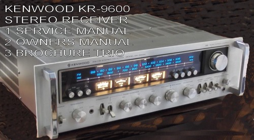 Product picture Kenwood Service Manual Owners Manual Brochure Trio Download