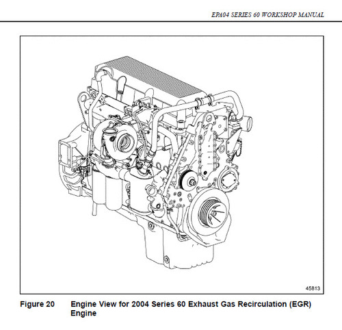 Product picture Detroit diesel Series 60 Diesel Natural Gas-Fueled Engines  