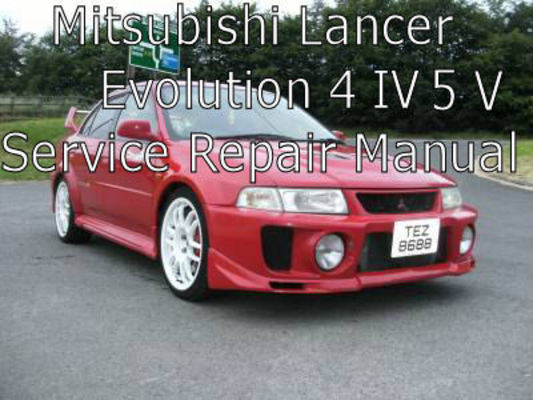 Product picture MITSUBISHI LANCER EVOLUTION SERVICE MANUAL PDF DOWNLOAD