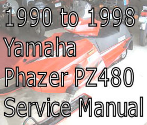 Product picture 1990-1998 Yamaha PZ480 Phazer Service Manual 