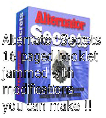 Product picture Alternator Secrets Pdf download