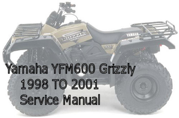 Product picture  Yamaha YFM600 Grizzly Service Manual